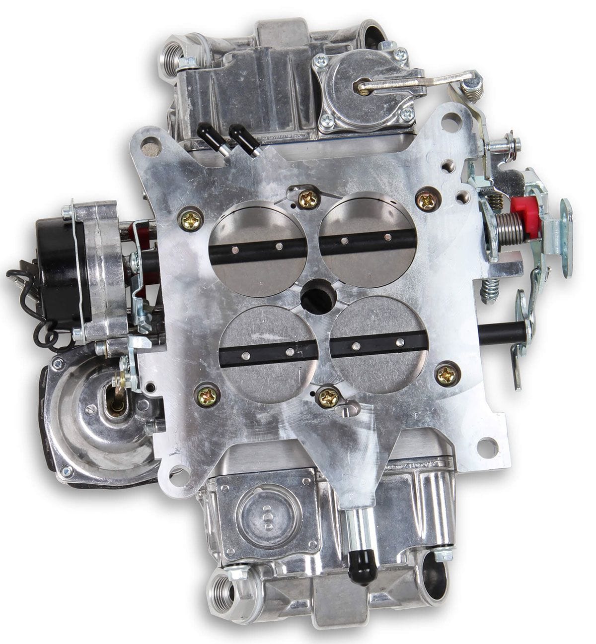 QUICKFUEL Vacuum Secondaries, Electric Choke, 4150 Series Holley 670 CFM Brawler Diecast Carburettor Q-BR-67256 SR