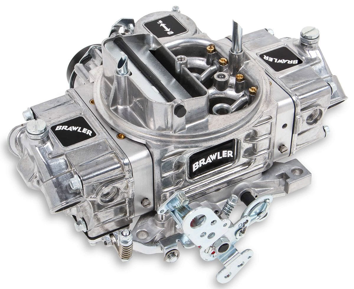 QUICKFUEL Vacuum Secondaries, Electric Choke, 4150 Series Holley 670 CFM Brawler Diecast Carburettor Q-BR-67256 SR