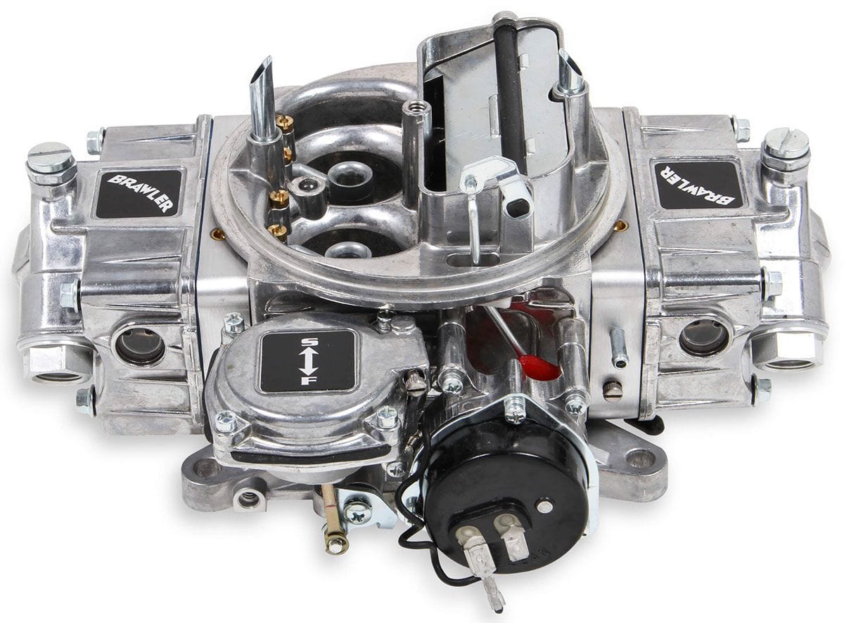 QUICKFUEL Vacuum Secondaries, Electric Choke, 4150 Series Holley 770 CFM Brawler Diecast Carburettor Q-BR-67258 SR
