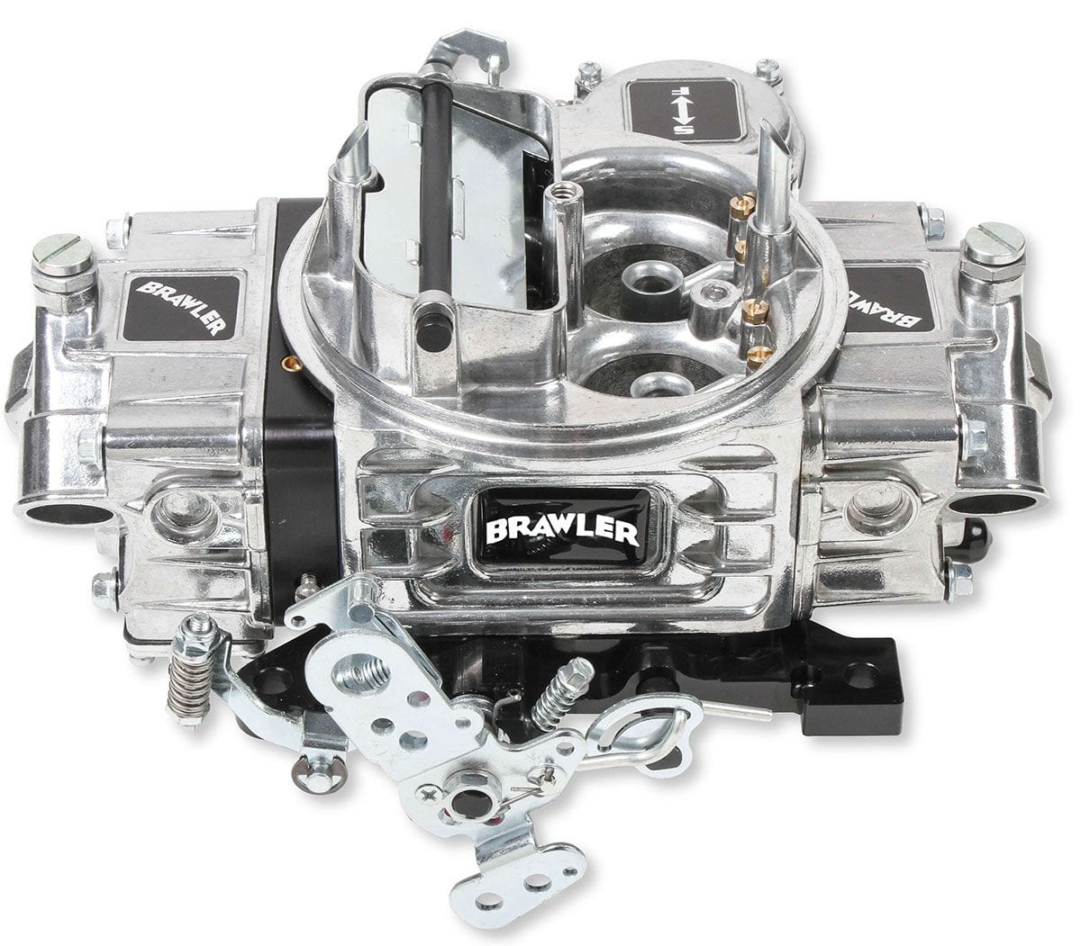 QUICKFUEL Vacuum Secondaries, Electric Choke, 4160 Series Holley 650 CFM Brawler Street Carburettor Q-BR-67207 SR