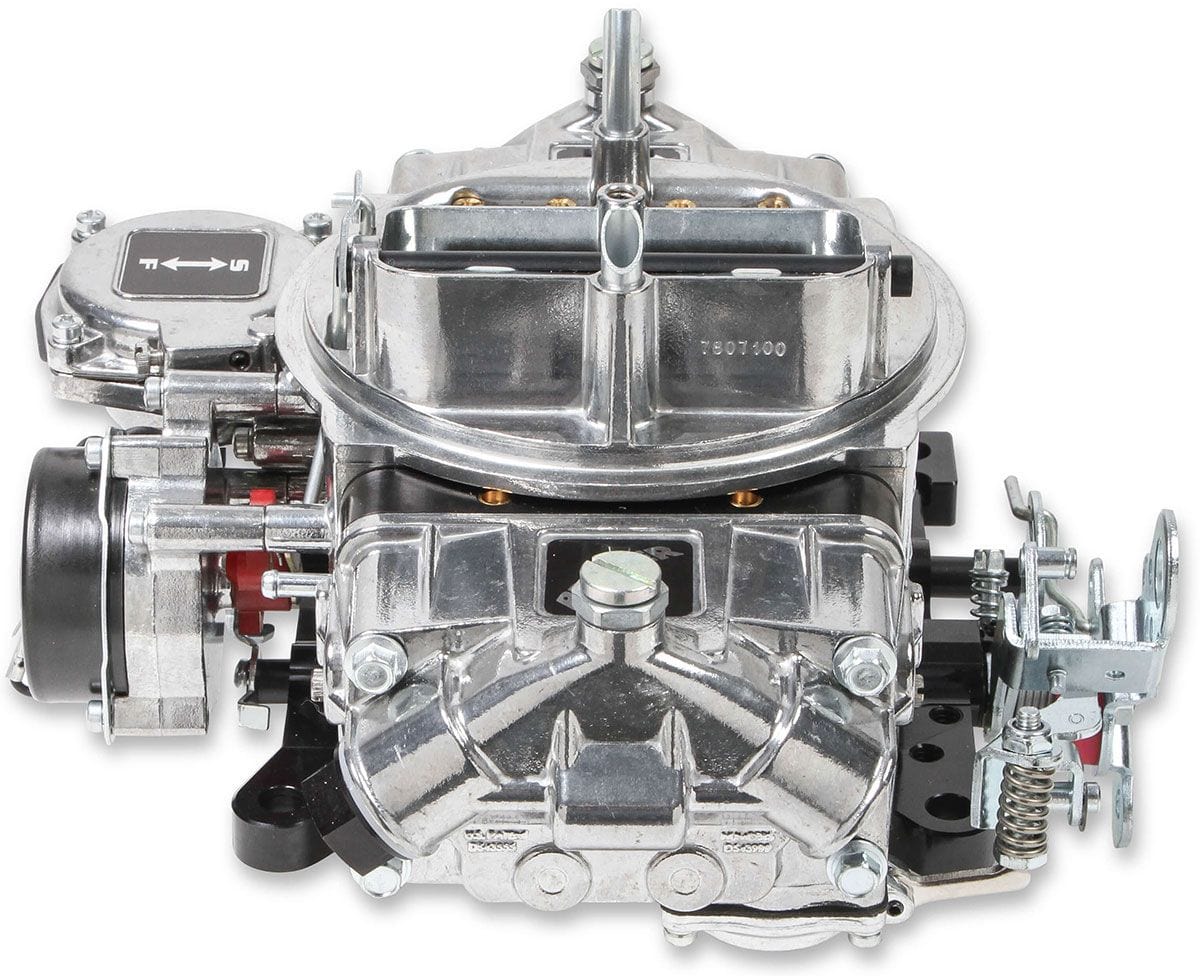QUICKFUEL Vacuum Secondaries, Electric Choke, 4160 Series Holley 650 CFM Brawler Street Carburettor Q-BR-67207 SR