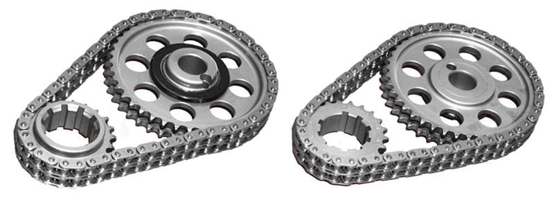 ROLLMASTER Suit SB Ford EFI 5.0L HO, Roller Cam Block & Dart Windsor Block Rollmaster D/R Timing Chain Set Nitrided With Torrington Bearing ROCS3071 SR