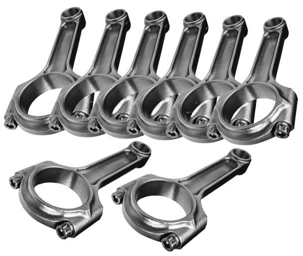 SCAT SB Chevy, 6.000" length Scat 4340 Forged I-Beam Conrods SC2-ICR6000-716 SR