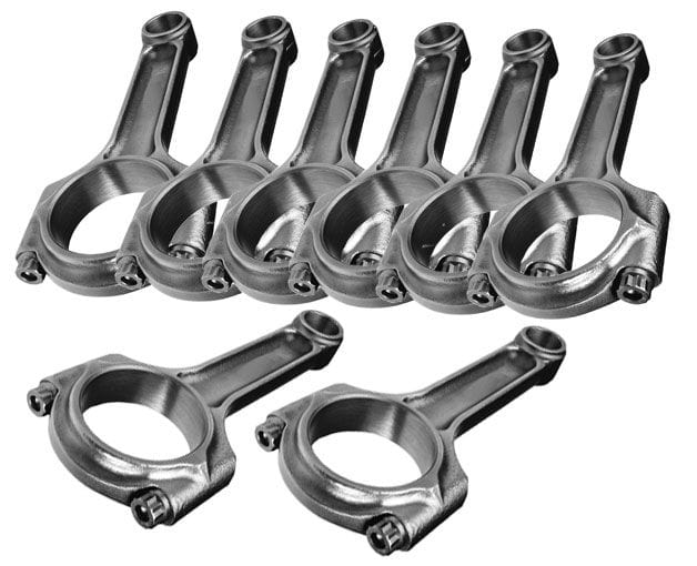 SCAT SB SJ Chevy, 5.700" length Scat Pro Stock 4340 Forged I-Beam Conrods SC2-ICR57002000 SR