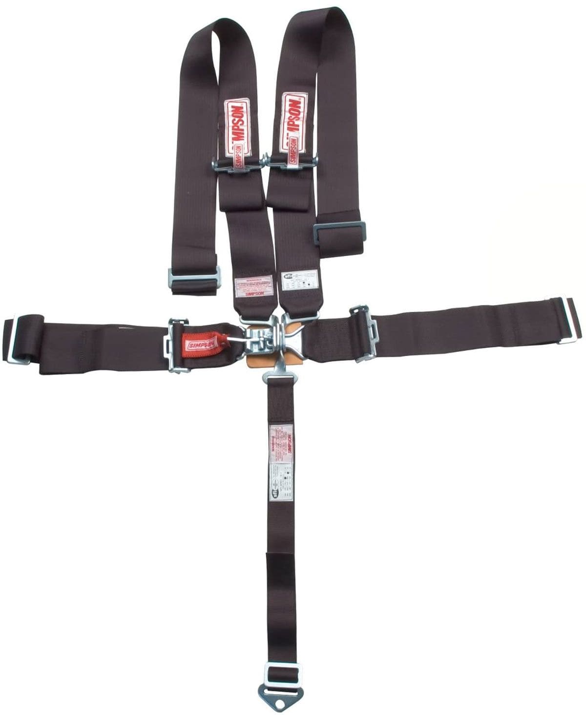 Simpson Simpson Latch & Link Belts 2" Shoulder In Lap, Black SI29063BK-HN SR