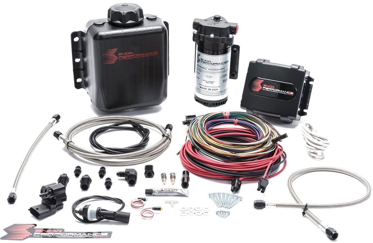 SNOW Snow Performance Stage 4 Boost Cooler Kit with Braided Line RPSP9000-BRD SR
