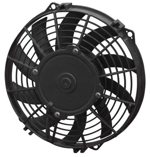 SPAL Cooling SPEF3528 10" Electric Thermo Fan 708 cfm - Puller Type With Curved Blades SPEF3528 SR