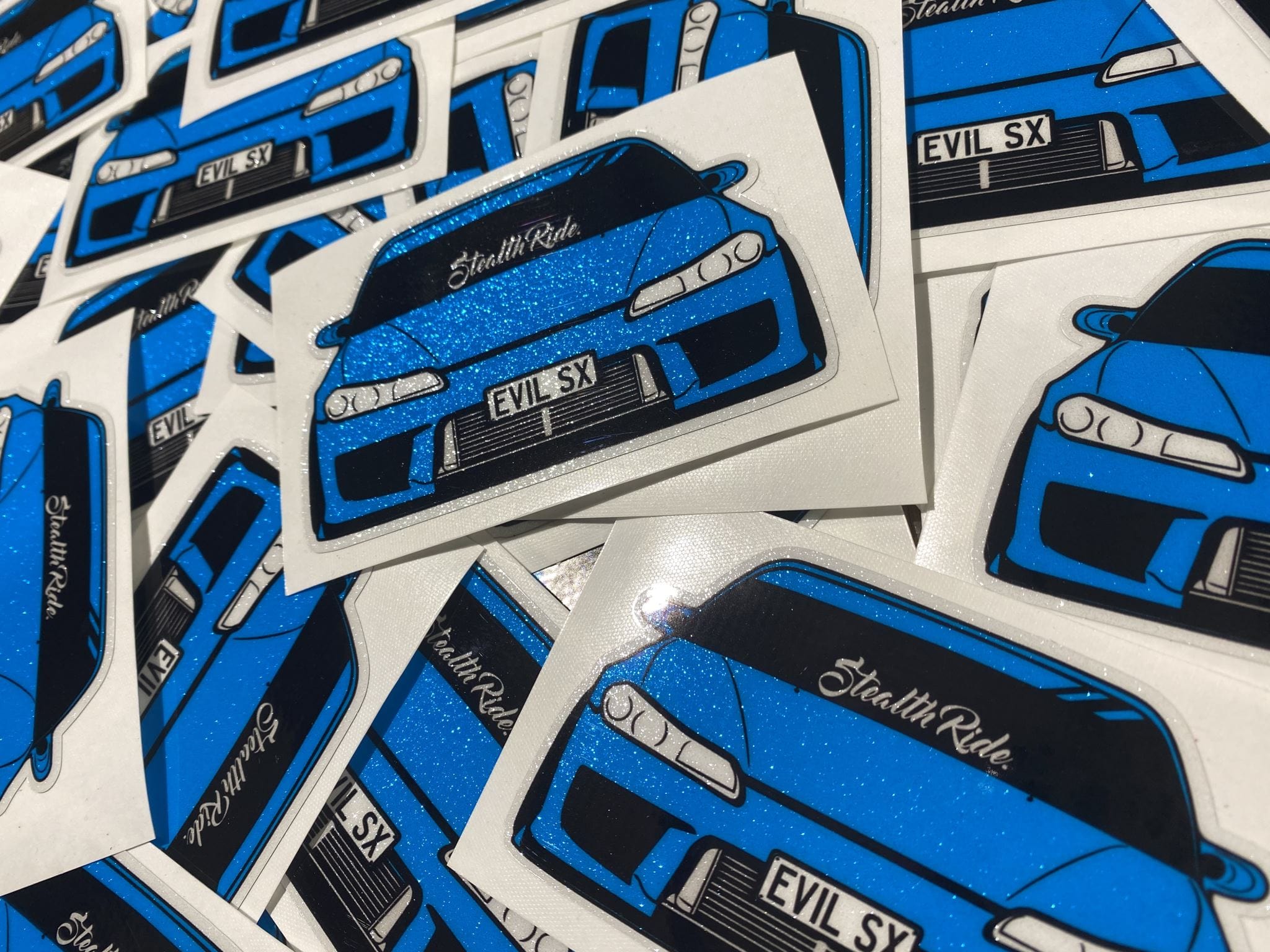 StealthRide Stickers S15 Stealth Ride - EVILSX EXTRA METALLIC STICKER S15 200SX NISSAN SR