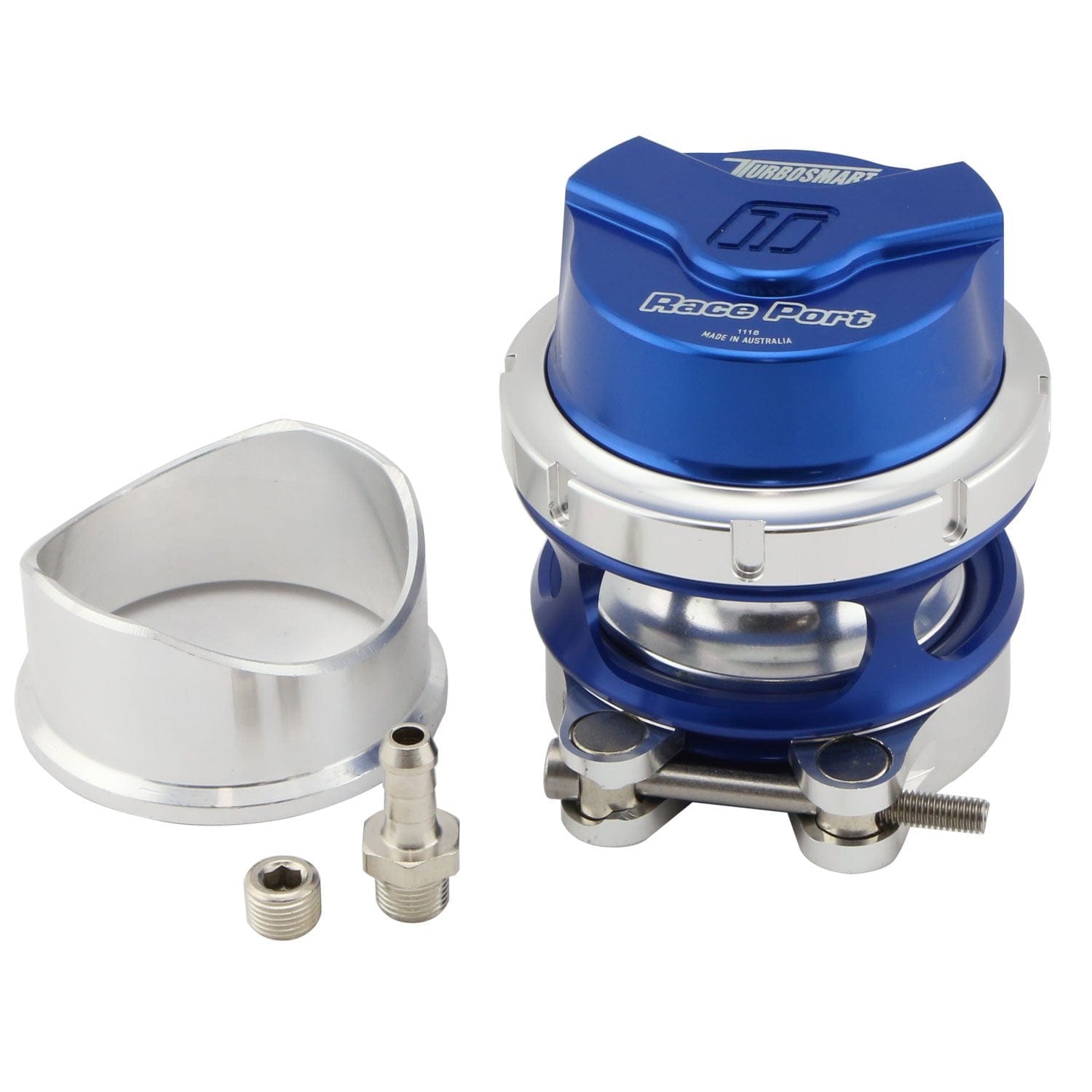 Turbosmart Turbo Accessories Blue TURBOSMART BOV RACE PORT GENV SR