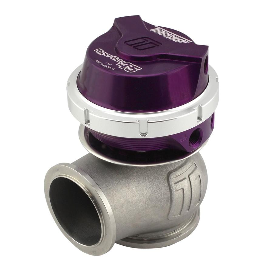 Turbosmart Turbo Accessories Purple TURBOSMART 45MM HYPERGATE GEN-V 14PSI SR