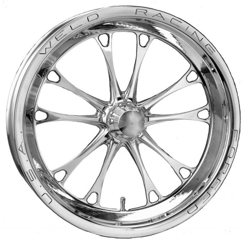WELD 15" x 3.5" 1.75 B/S Suit Strange Spindle Mount Weld Racing V-Series Drag Front Runner 1-Piece - Polished WE84P-15001 SR