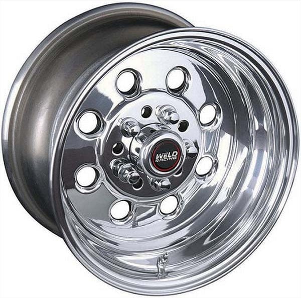 WELD 4 x 108mm Bolt Circle with 3.5" Backspace Weld Racing Draglite 15" x 5" Wheel - Polished Finish WE90-55036 SR