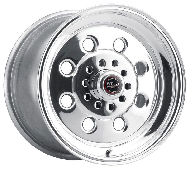WELD 5 x 4.5/4.75" (Multi-Fit) Bolt Circle with 3.5" Backspace Weld Racing Draglite 15" x 8" Wheel - Polished Finish WE90-58346 SR