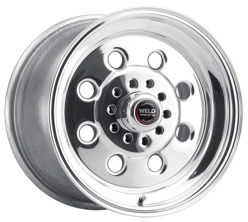 WELD 5 x 4.5/4.75" (Multi-Fit) Bolt Circle with 5.5" Backspace Weld Racing Draglite 15" x 15" Wheel - Polished Finish WE90-515350 SR