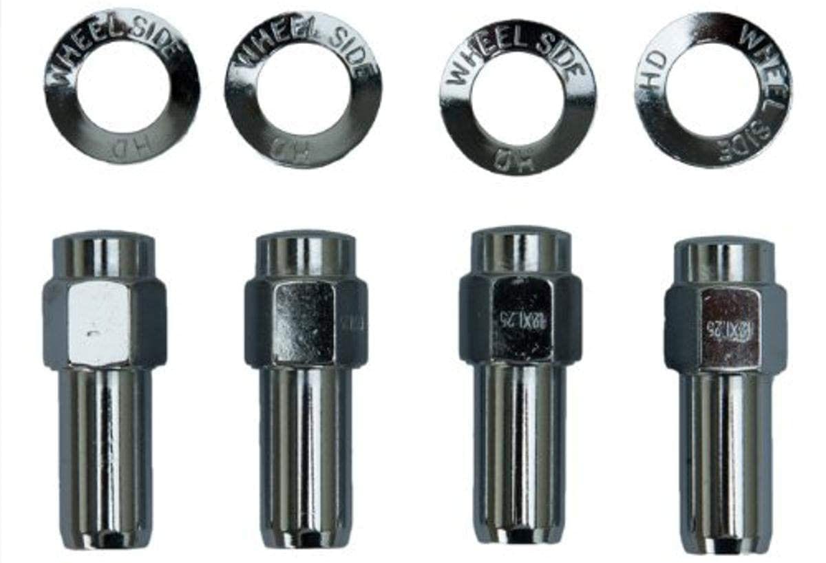 WELD Suit Draglite, Rodlite, Prostar Wheels (4 Pack) Weld Racing Closed End Wheel Nut and Washer 1/2" WE601-1416 SR